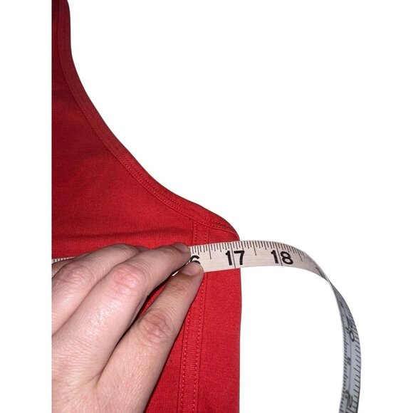 Nike Women Heritage 1972 USA Tank Top Size Large Red Blue Racerback - Picture 4 of 5